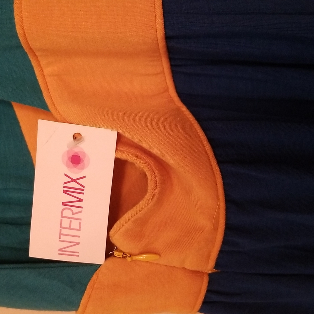 INTERMIX BELA Maxi Colorblock Racerback Sundress from Intermix Medium - Picture 3 of 4
